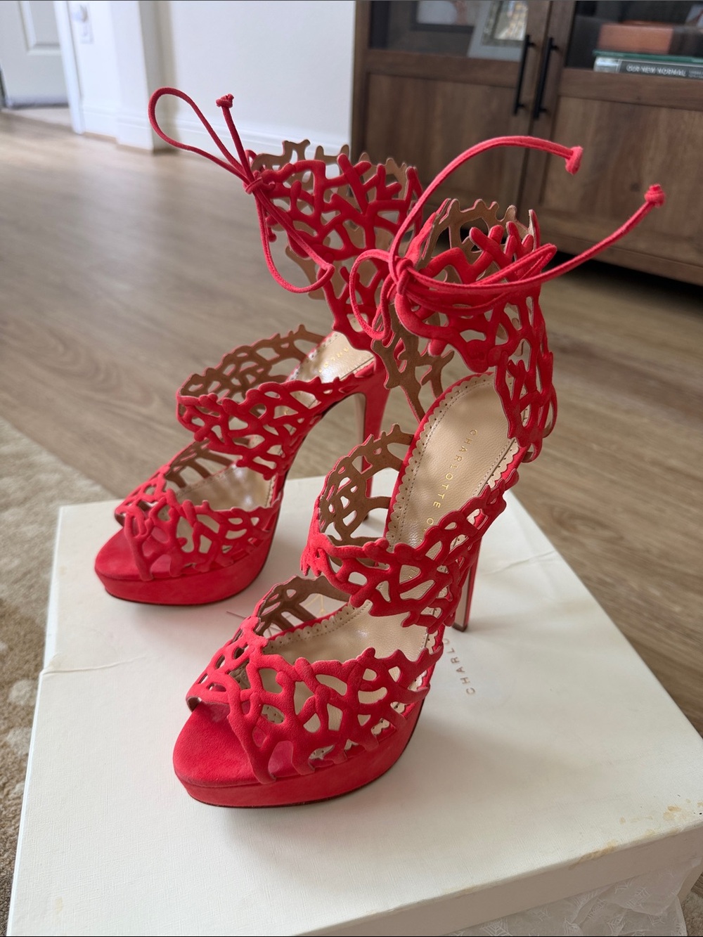 Charlotte Olympia Goodness Gracious Reef Heels sz 40 - Picture 5 of 12